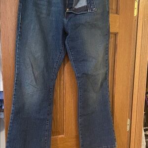 Levi's Womens 515 Dark Blue Bootcut Jeans size 14M